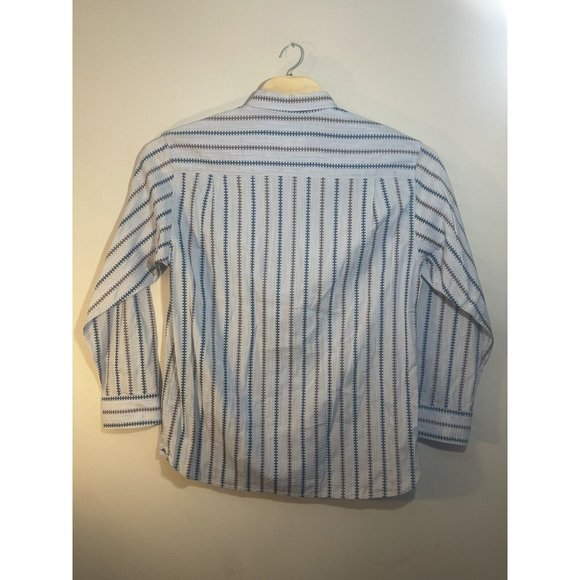 Tommy Bahama Men's‎ Western Long Sleeve Stripe Button-Down Shirt Size L - Picture 2 of 6